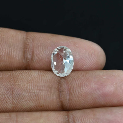 White Zircon 5.97 Carat