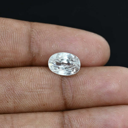 White Zircon 6.28 Carat