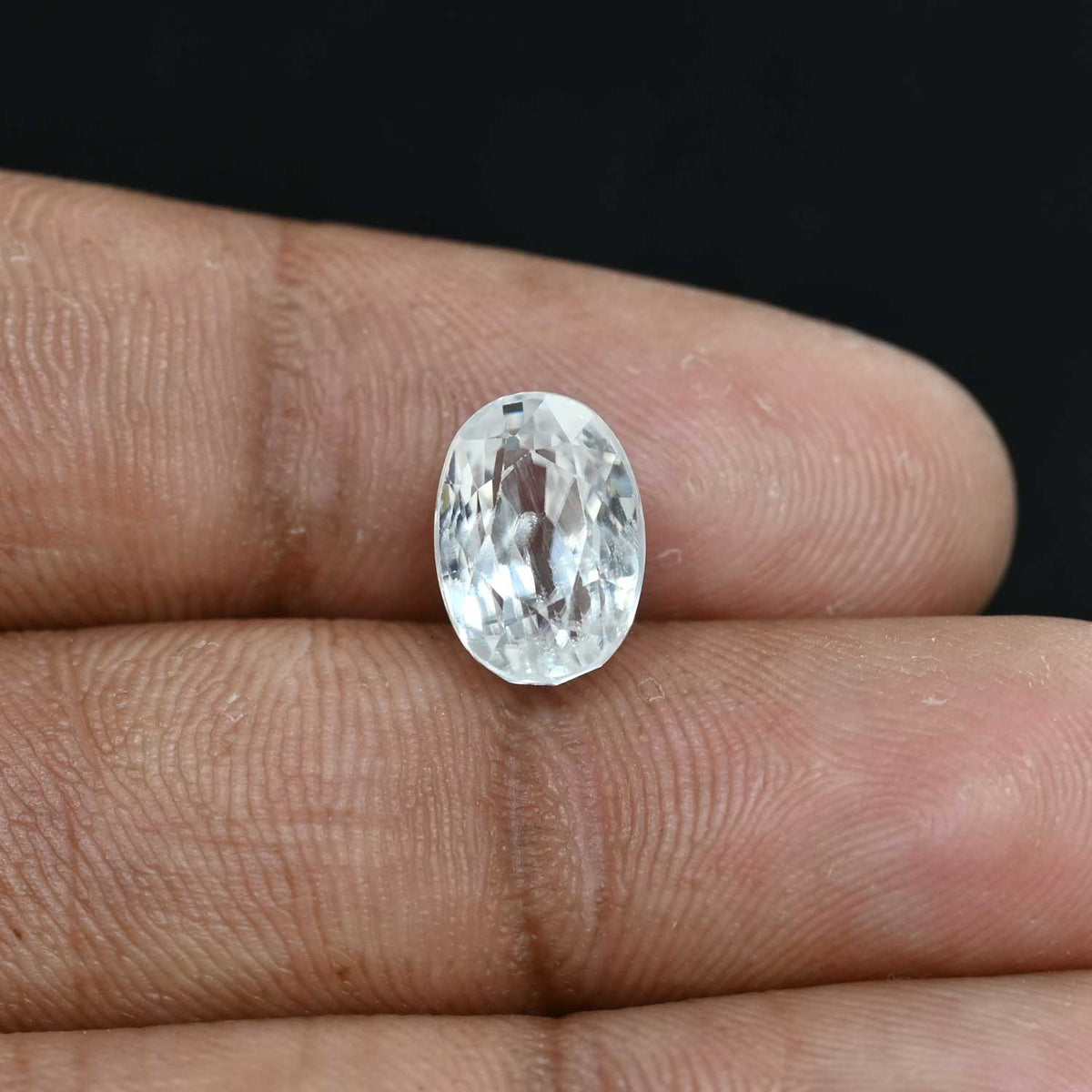White Zircon 6.28 Carat