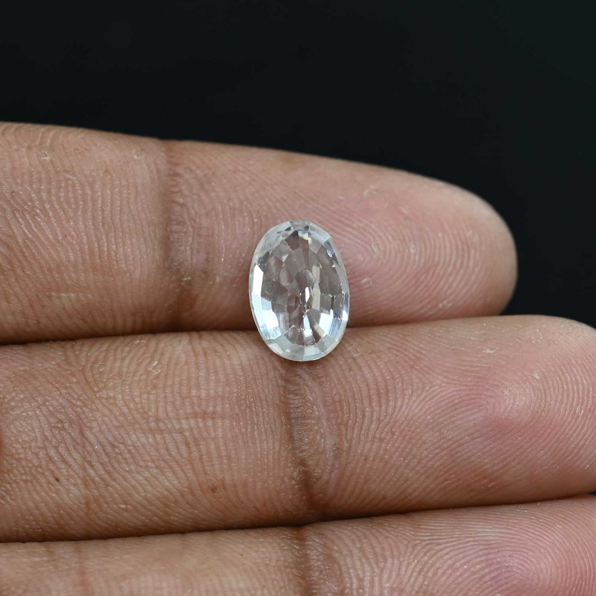 White Zircon 6.28 Carat