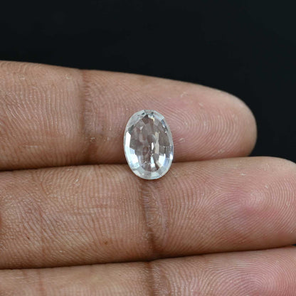 White Zircon 6.28 Carat