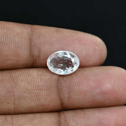 White Zircon 5.94 Carat