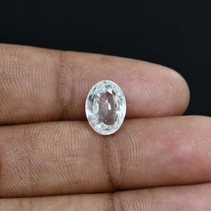 White Zircon 5.94 Carat