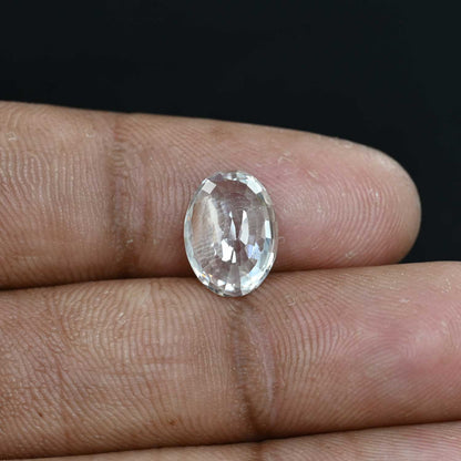 White Zircon 5.94 Carat