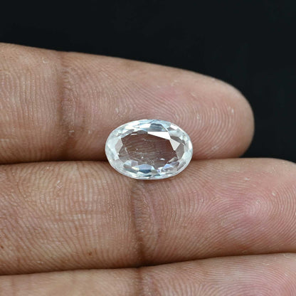 White Zircon 6.08 Carat