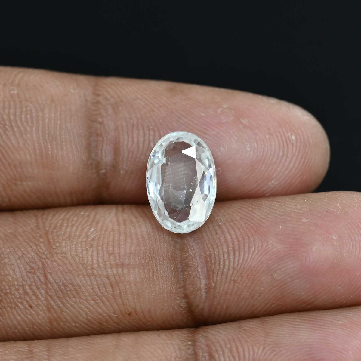 White Zircon 6.08 Carat