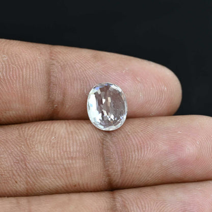 White Zircon 6.03 Carat