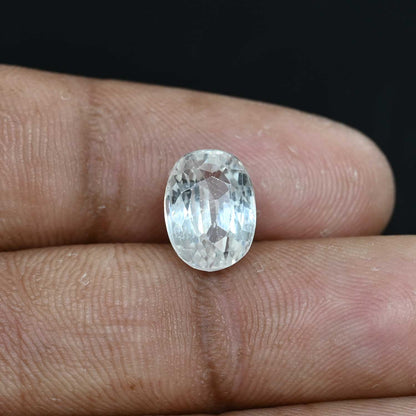 White Zircon 5.95 Carat