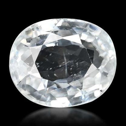 White Zircon 6.12 Carat