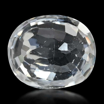White Zircon 6.12 Carat