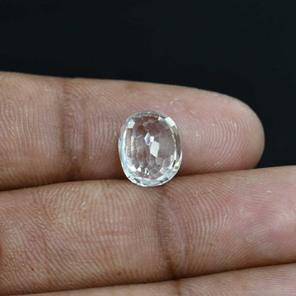White Zircon 6.12 Carat