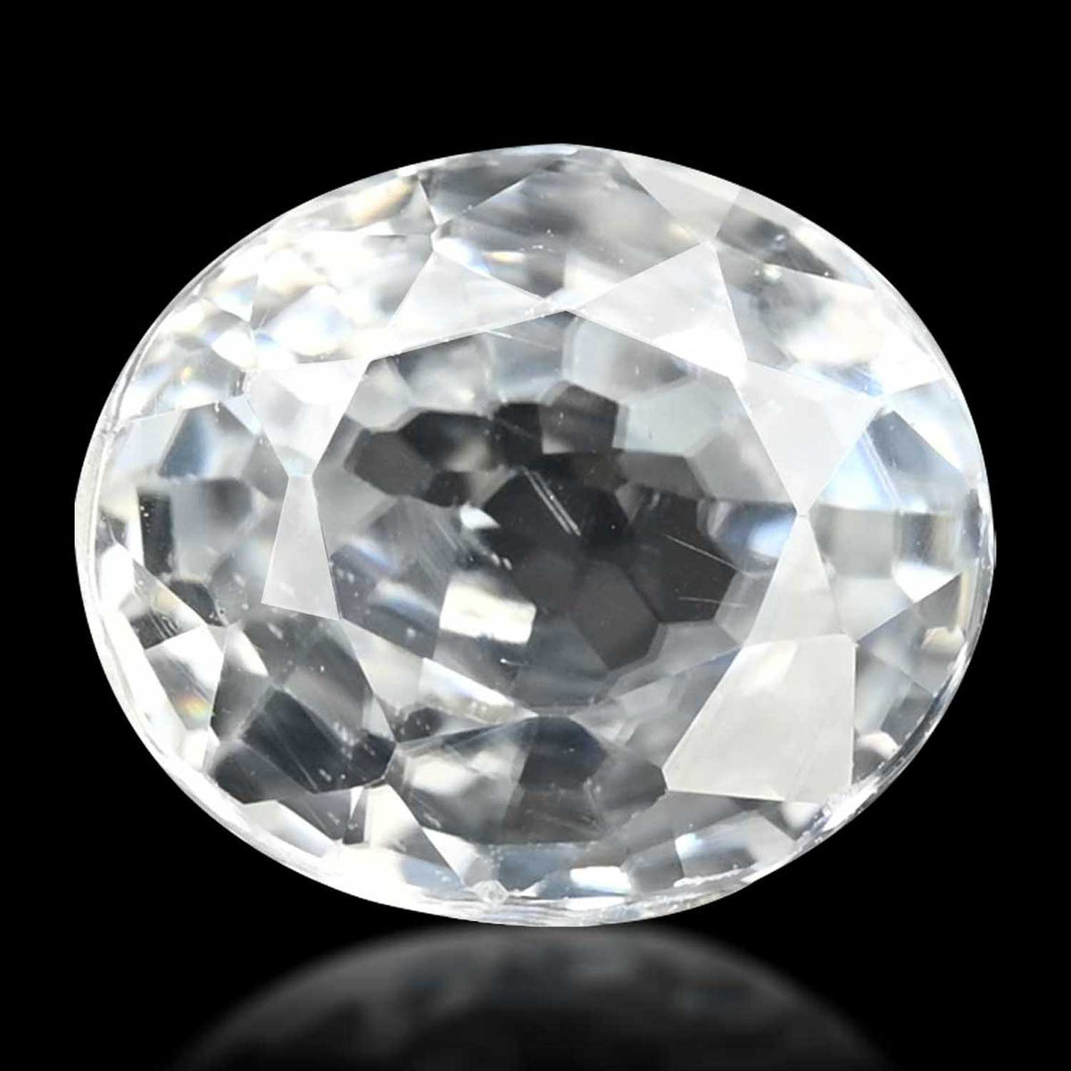 White Zircon 6.2 Carat