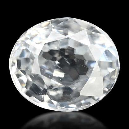 White Zircon 6.2 Carat