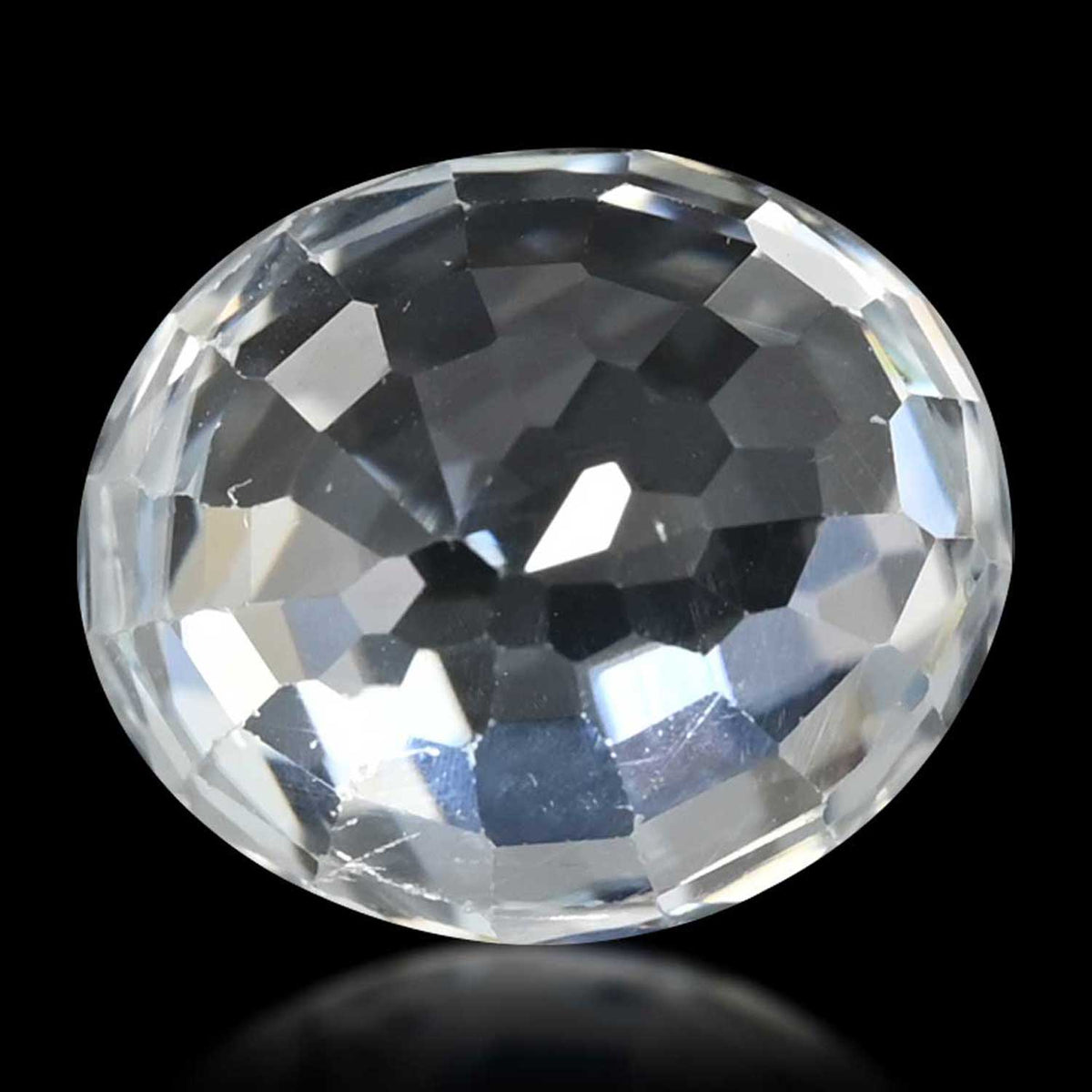 White Zircon 6.2 Carat