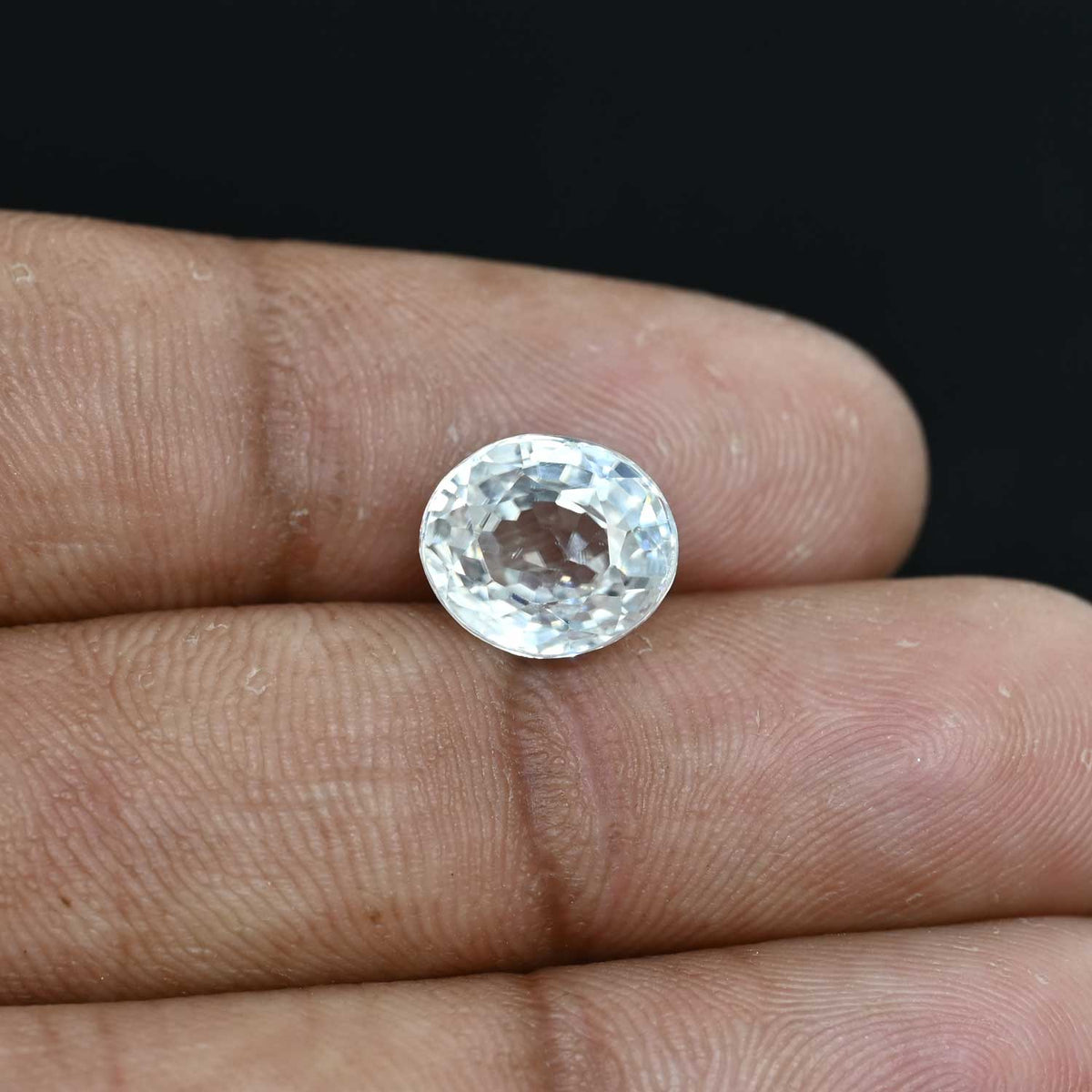 White Zircon 6.2 Carat