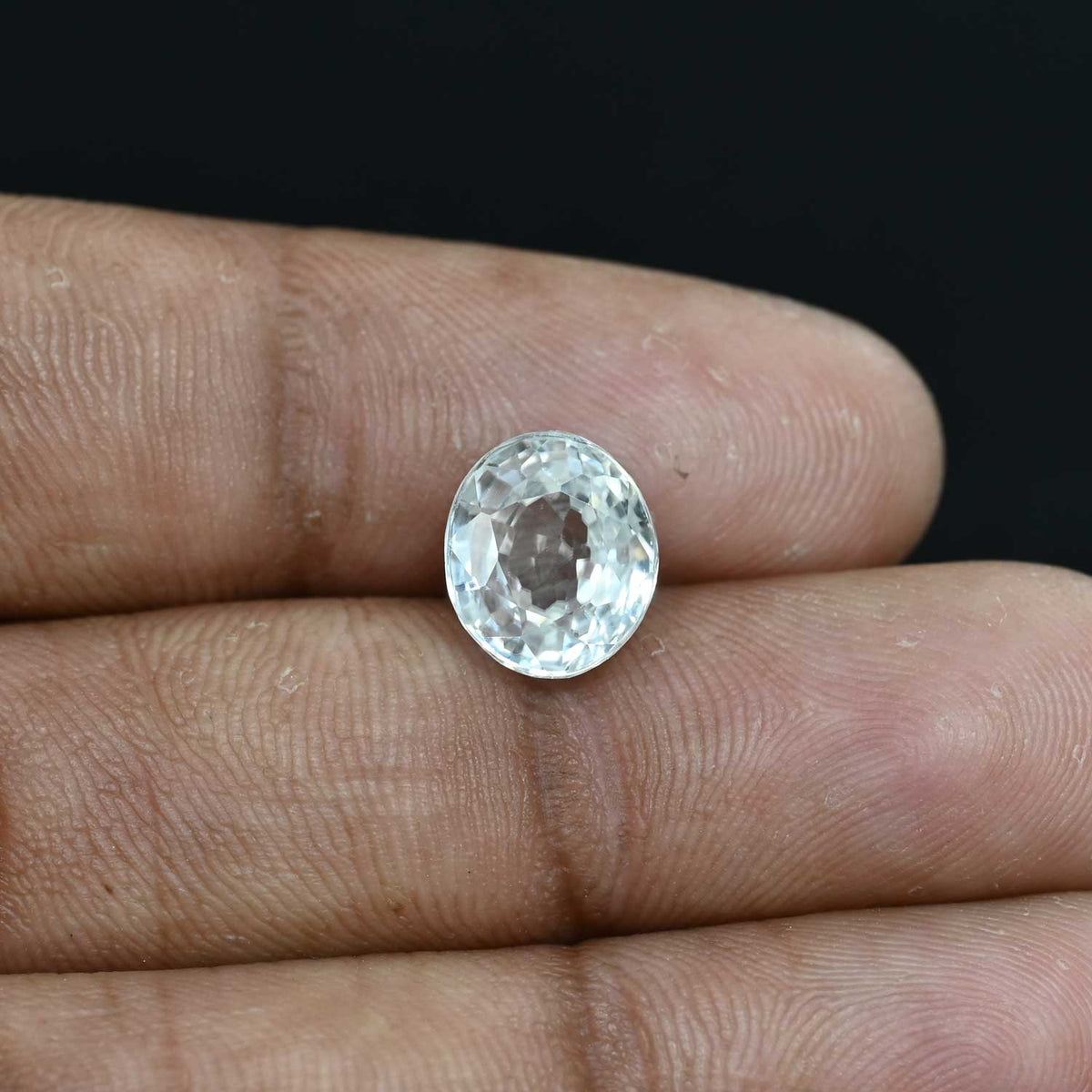 White Zircon 6.2 Carat