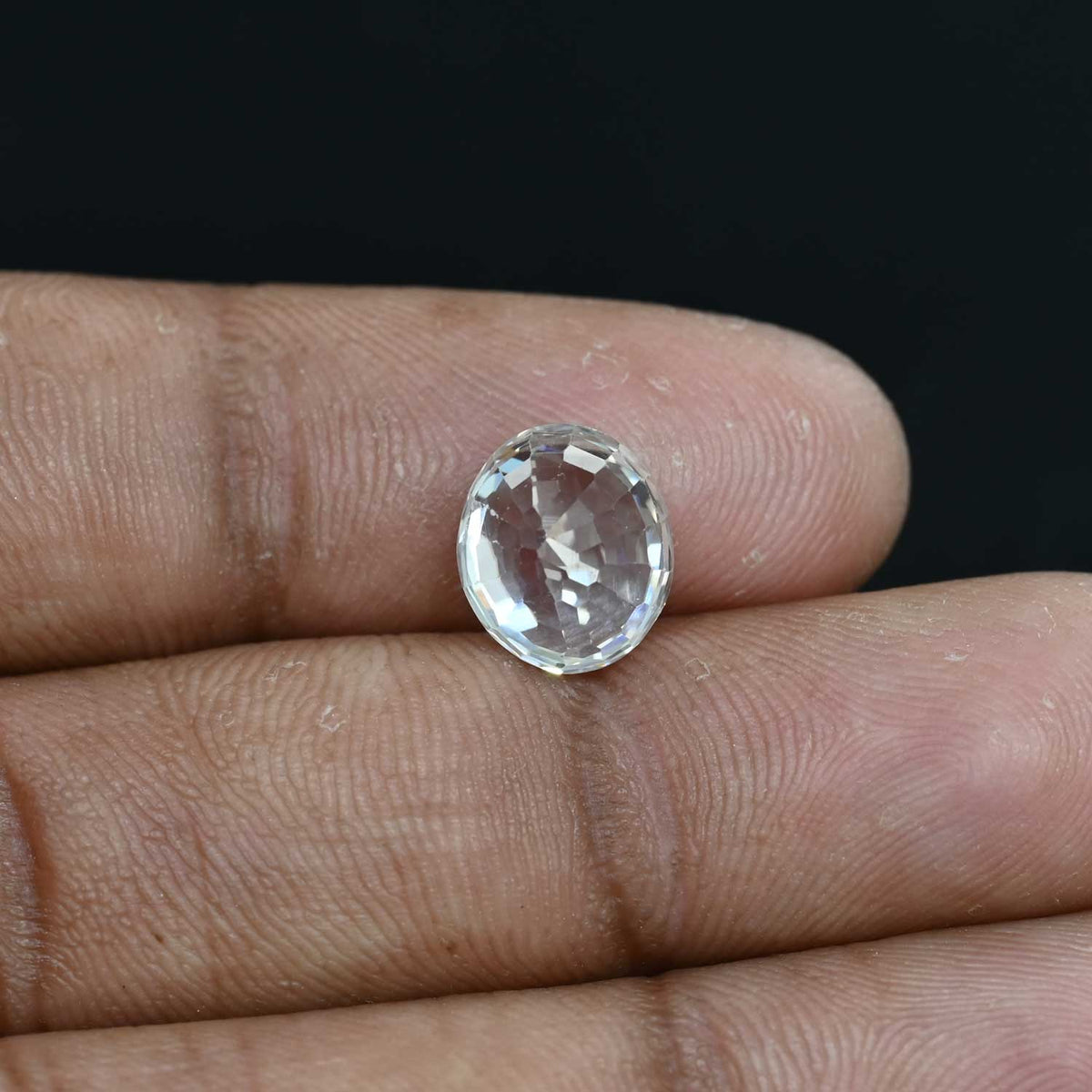 White Zircon 6.2 Carat