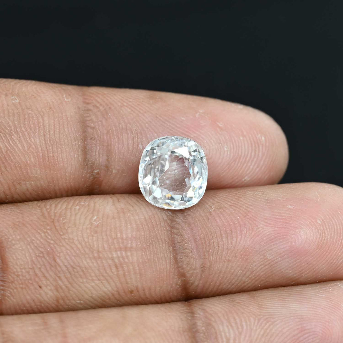 White Zircon 5.92 Carat