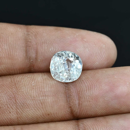 White Zircon 5.95 Carat