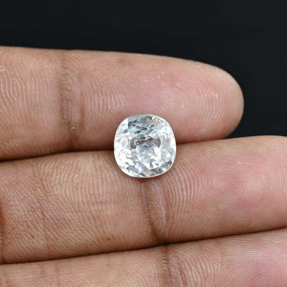 White Zircon 5.95 Carat