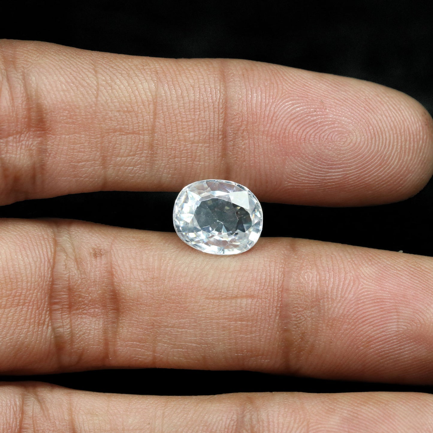 White Zircon 6.07 Carat