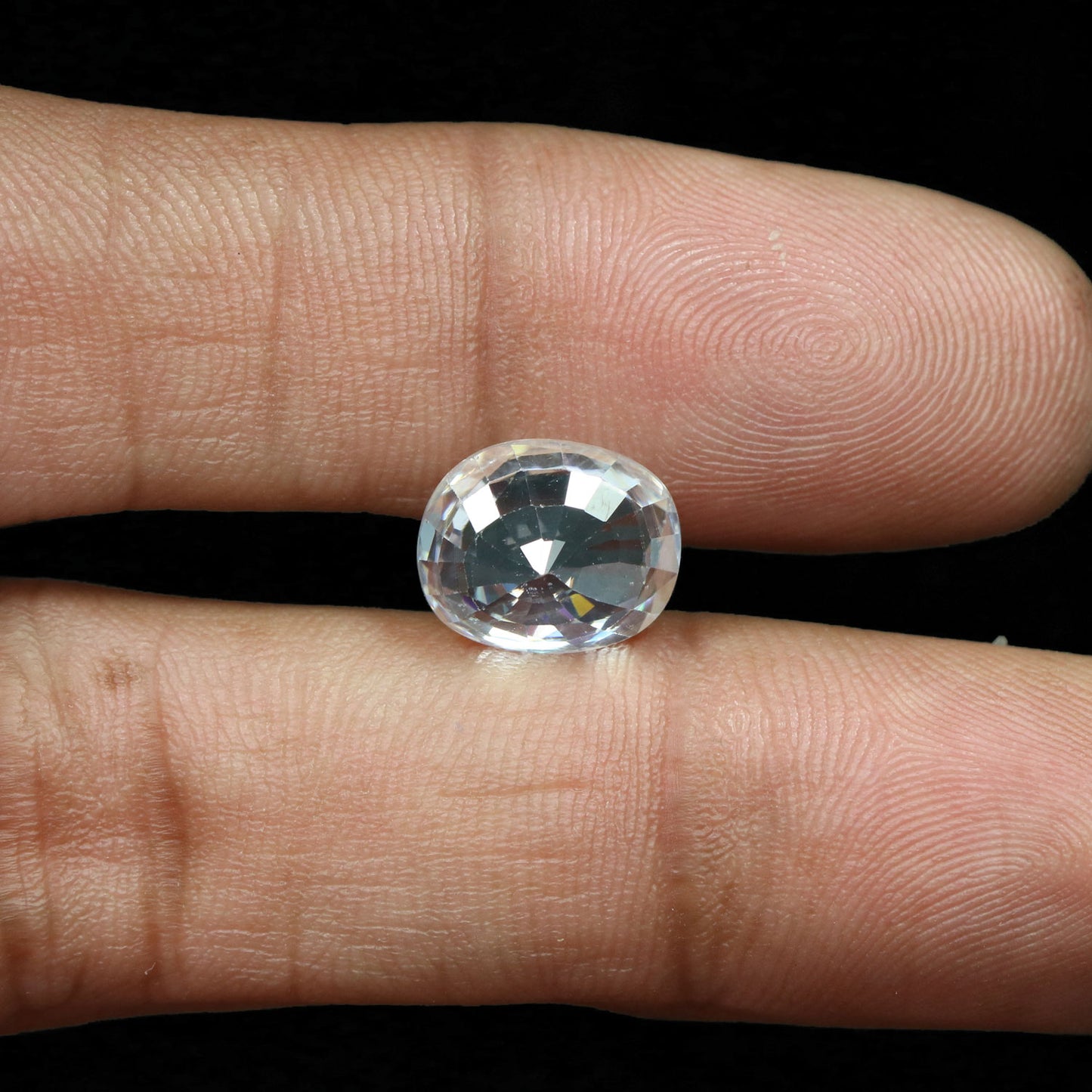 White Zircon 6.07 Carat