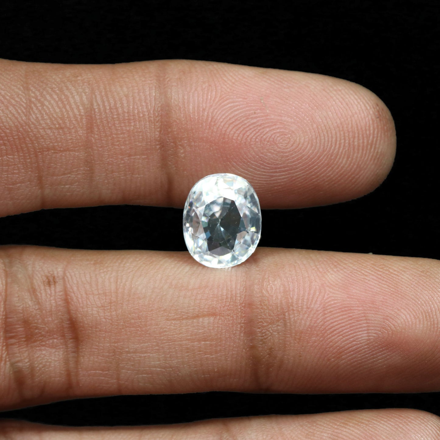 White Zircon 6.07 Carat