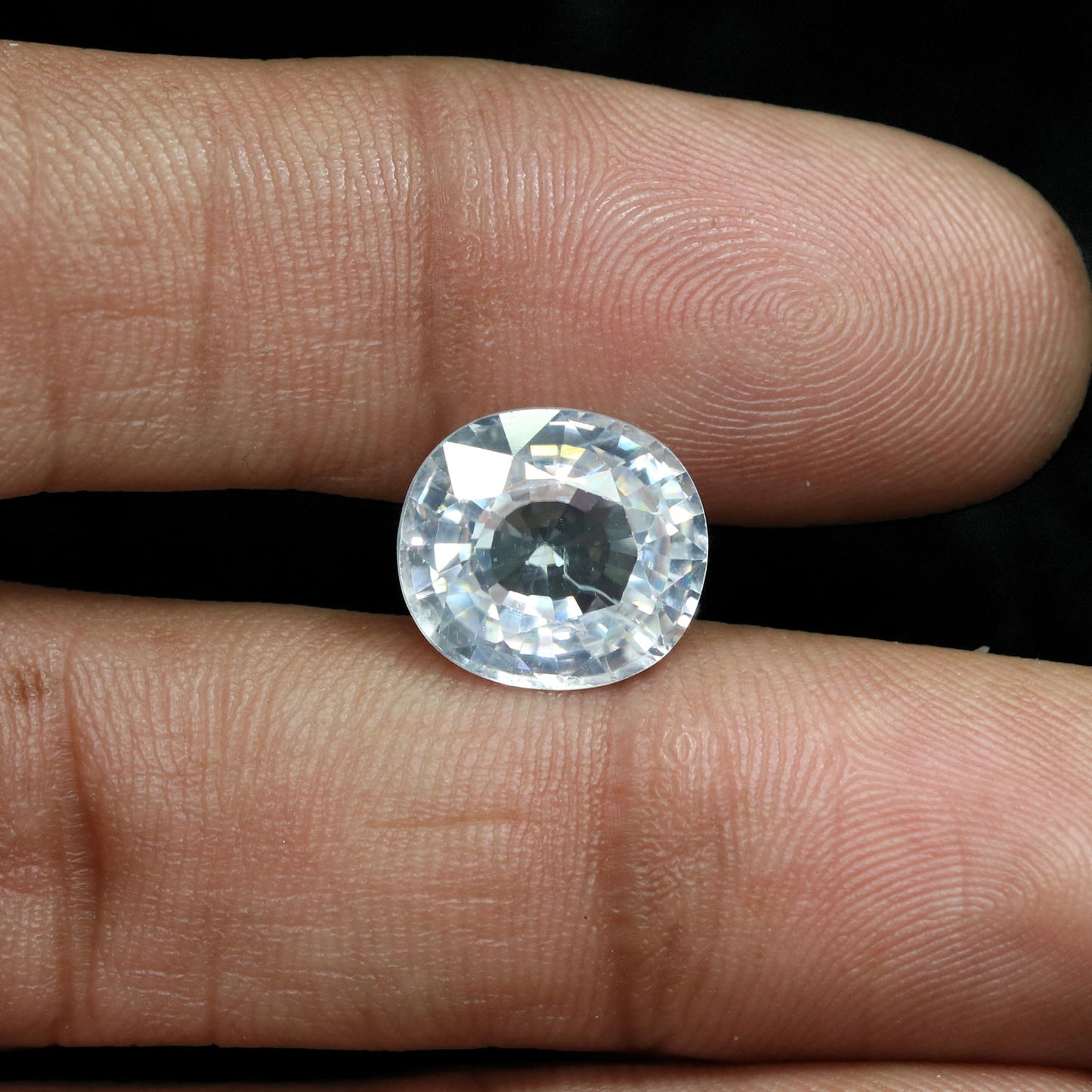White Zircon 7.98 Carat