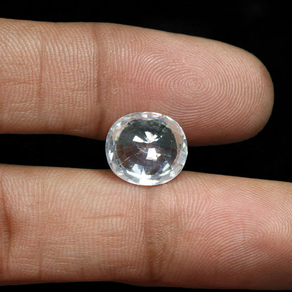 White Zircon 7.98 Carat