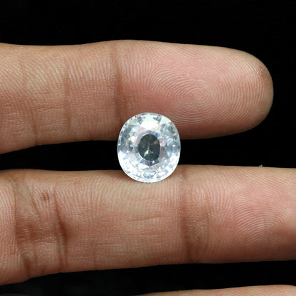 White Zircon 7.98 Carat