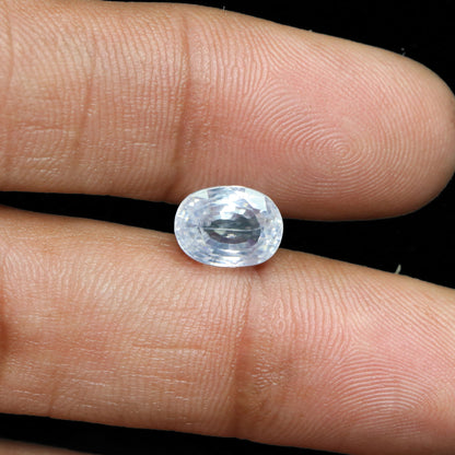White Zircon 4.74 Carat