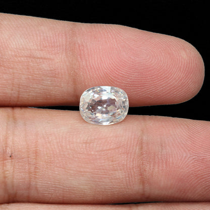 White Zircon 5.07 Carat