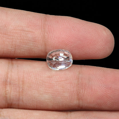 White Zircon 5.07 Carat