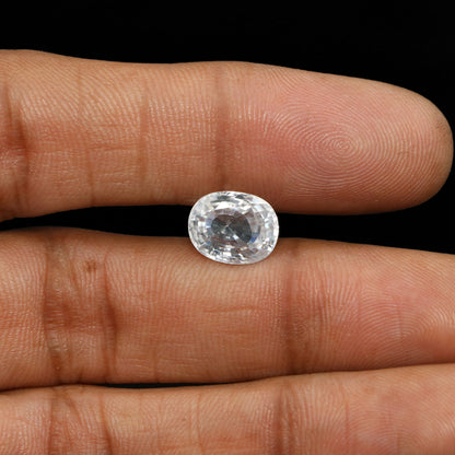 White Zircon 5.52 Carat