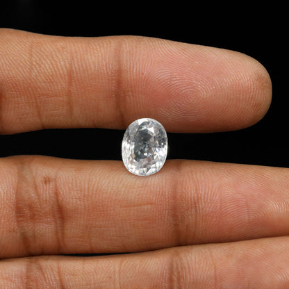 White Zircon 5.52 Carat