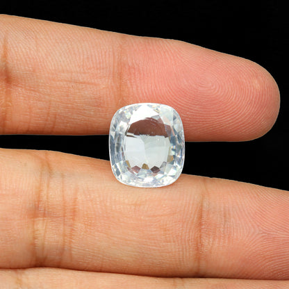 White Zircon 12.32 Carat