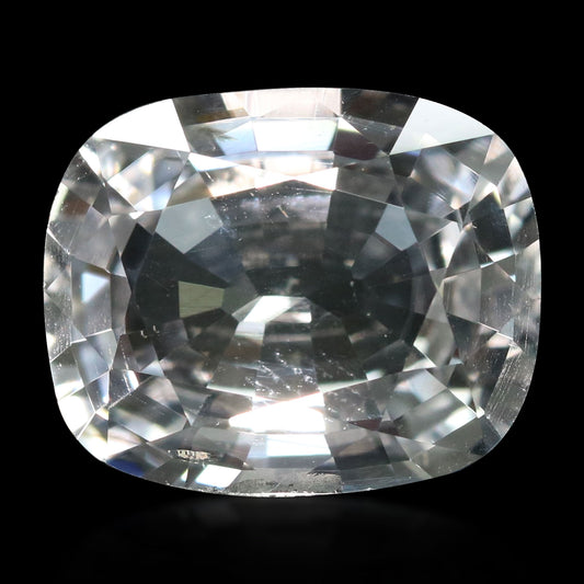 White Zircon 7.27 Carat