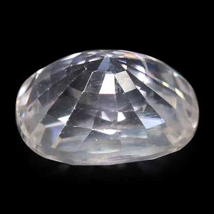 White Zircon 5.87 Carat