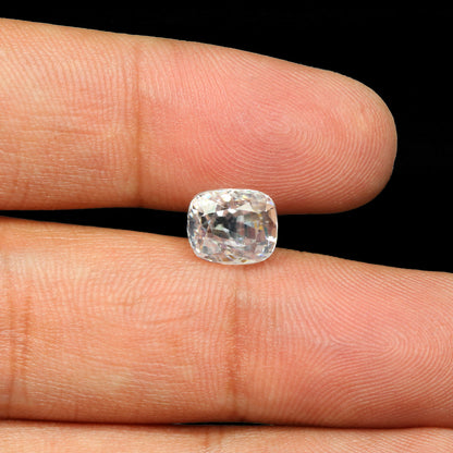 White Zircon 5.38 Carat