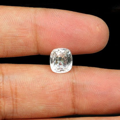 White Zircon 5.18 Carat