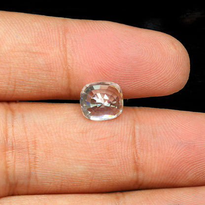 White Zircon 5.18 Carat