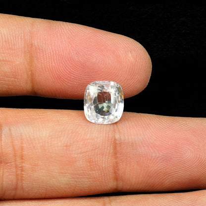 White Zircon 5.49 Carat
