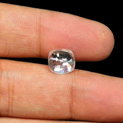White Zircon 5.49 Carat