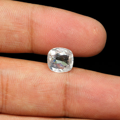 White Zircon 5.07 Carat