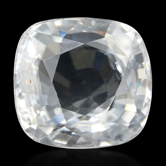 White Zircon 6.09 Carat