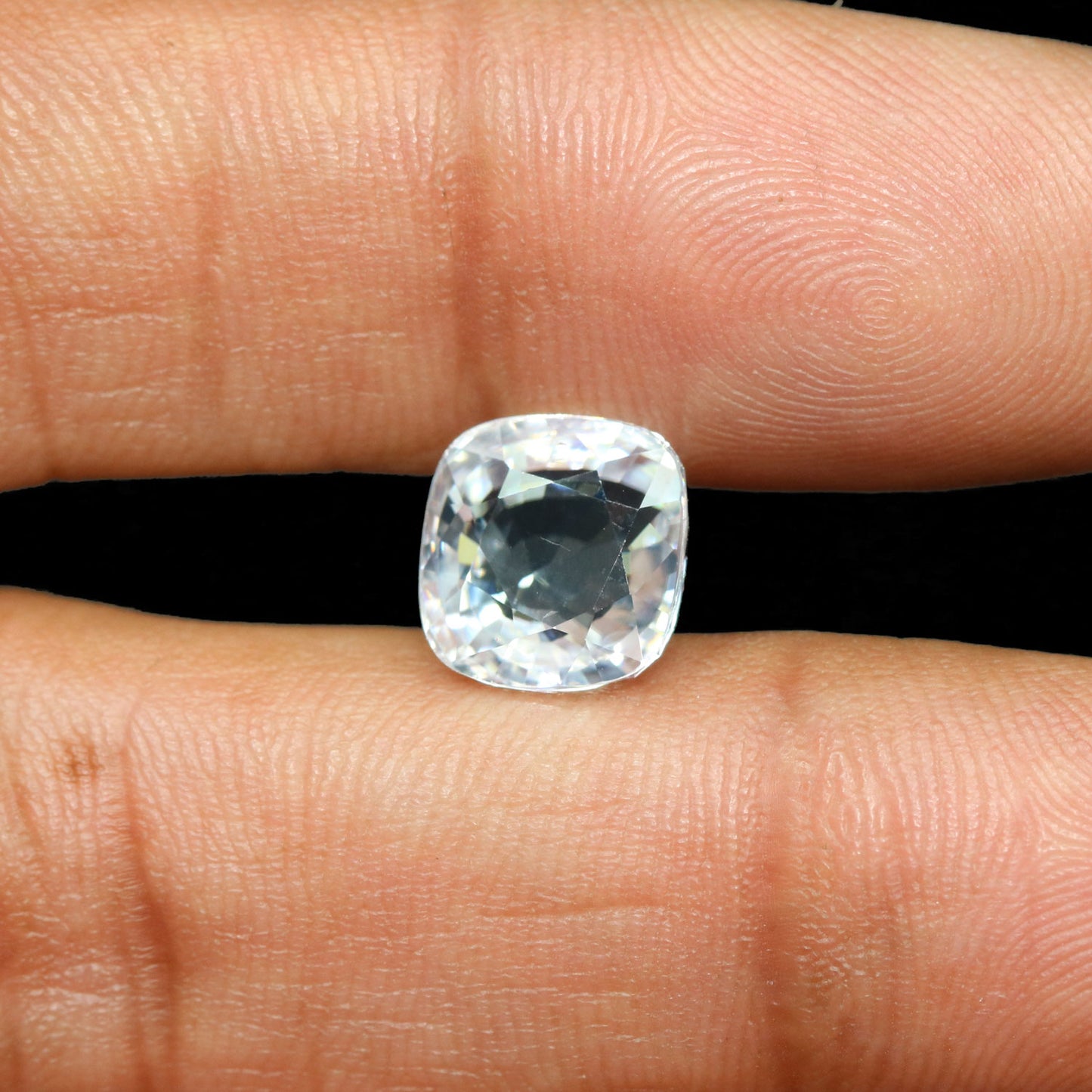 White Zircon 6.09 Carat