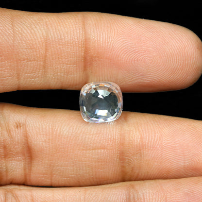 White Zircon 6.09 Carat