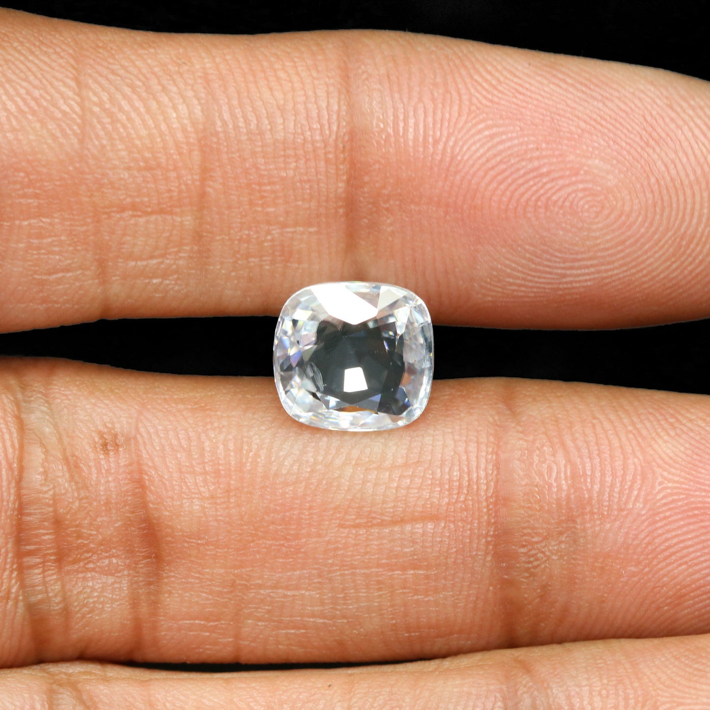 White Zircon 6.09 Carat