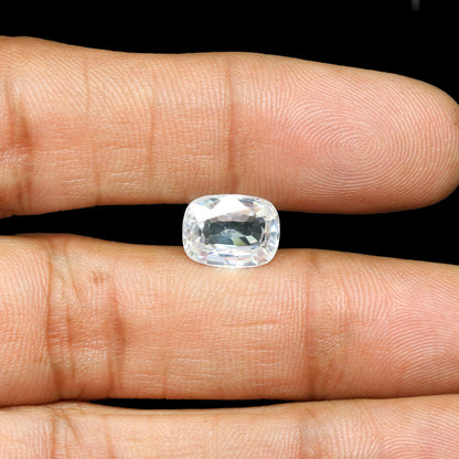 White Zircon 5.39 Carat