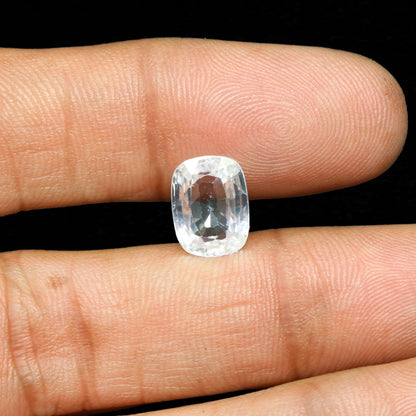White Zircon 5.39 Carat